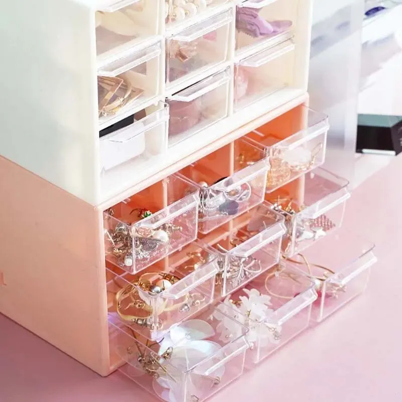 Desk Setup Organization - Simple High-Color Desktop Organizer Drawer Type