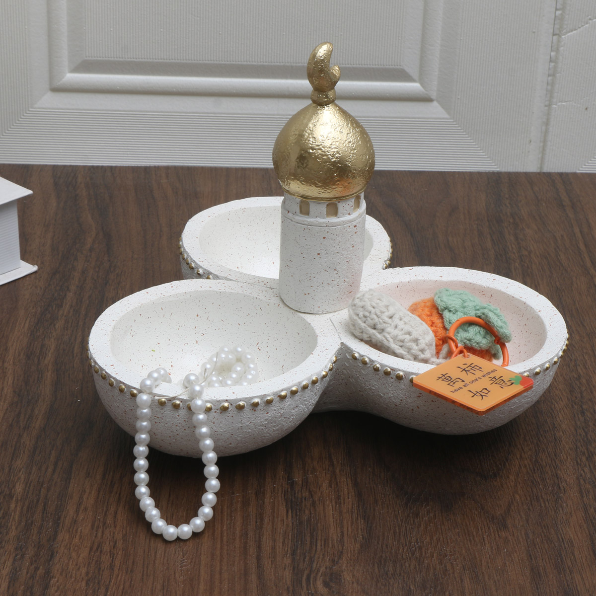 Desk Setup Organization - 1 PC Ramadan Muslim Kaaba Dome