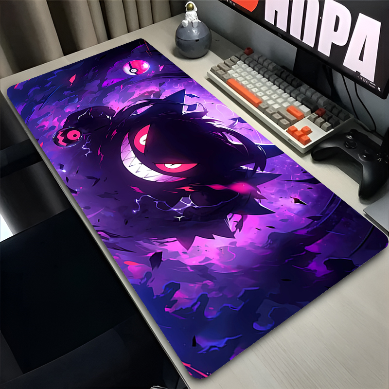 Desk Setup Anime - Gaming Mouse Pad Deskmat Anime Pc