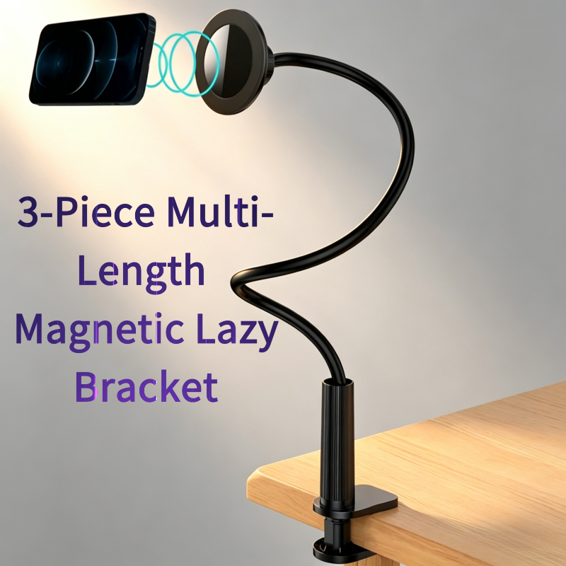 Desk Setup Apple - 3Pcs Mixed Length Magnetic Lazy Holder