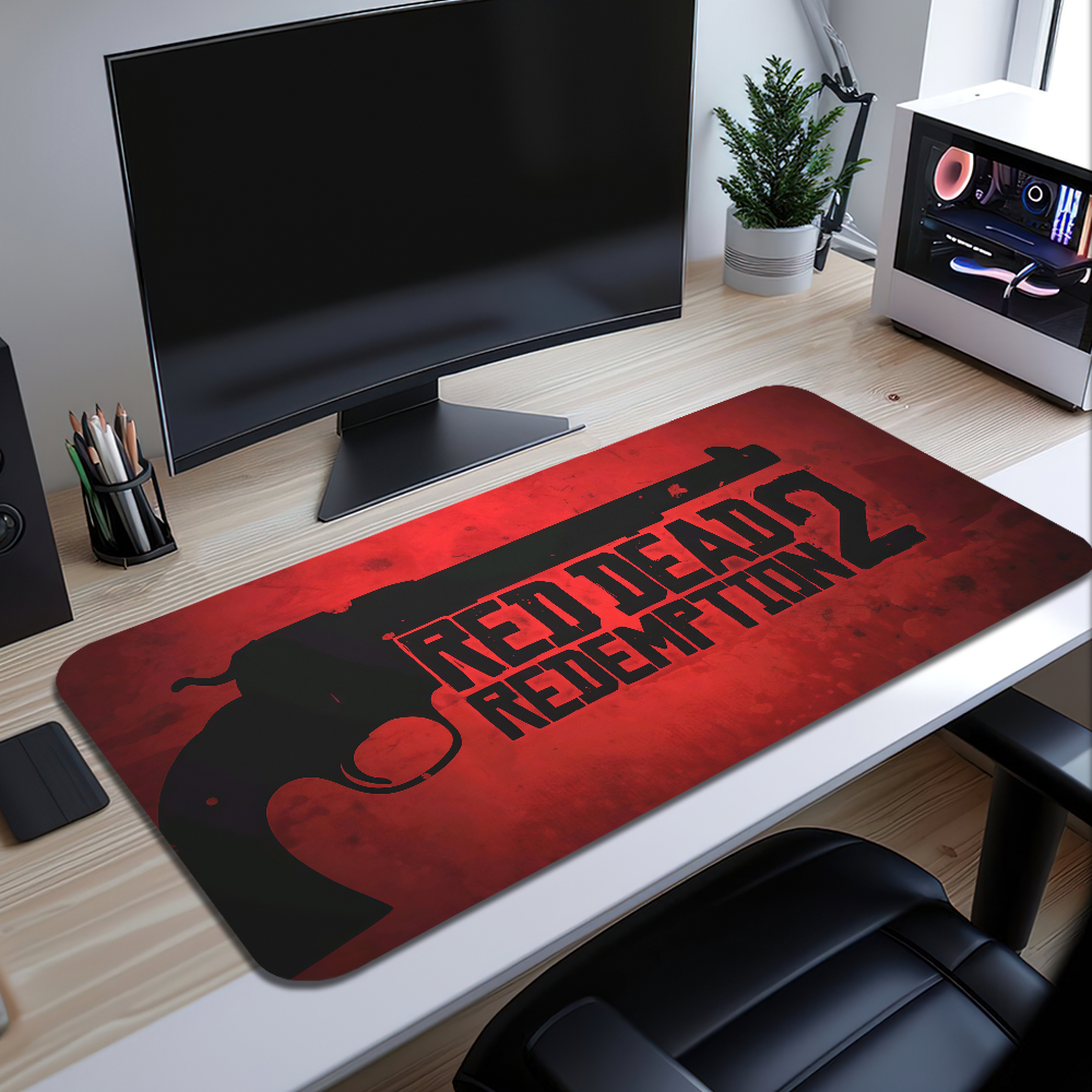Desk Setup Red - Game Red Dead Redemption 2 Mouse