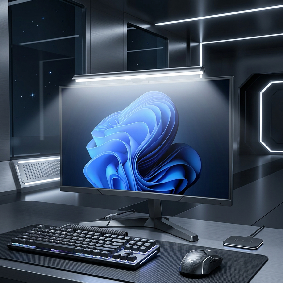 USB Powered LED Computer Scree – обзор и цена Desk Setup Lamp