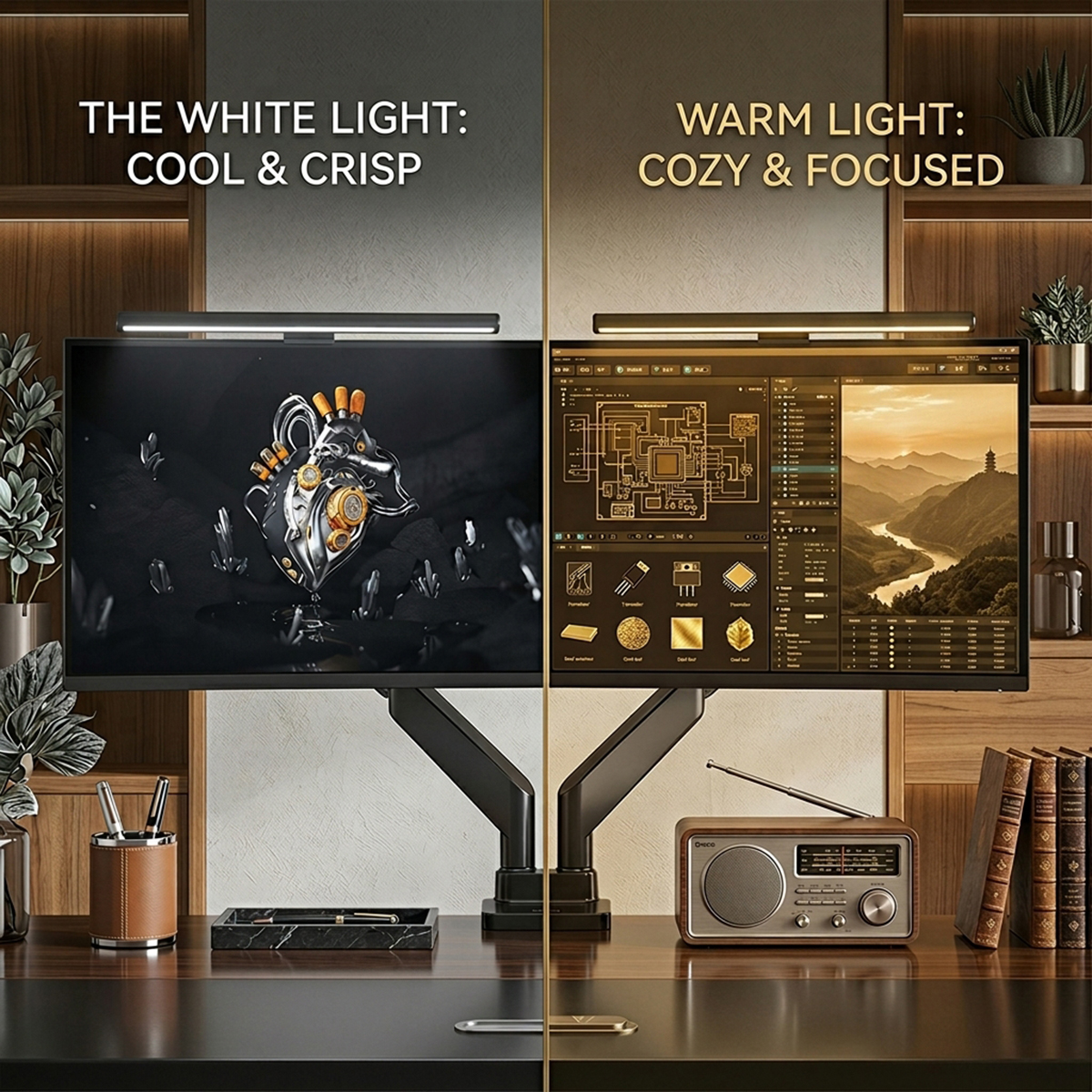 USB Powered LED Computer Scree – обзор и цена Desk Setup Lamp