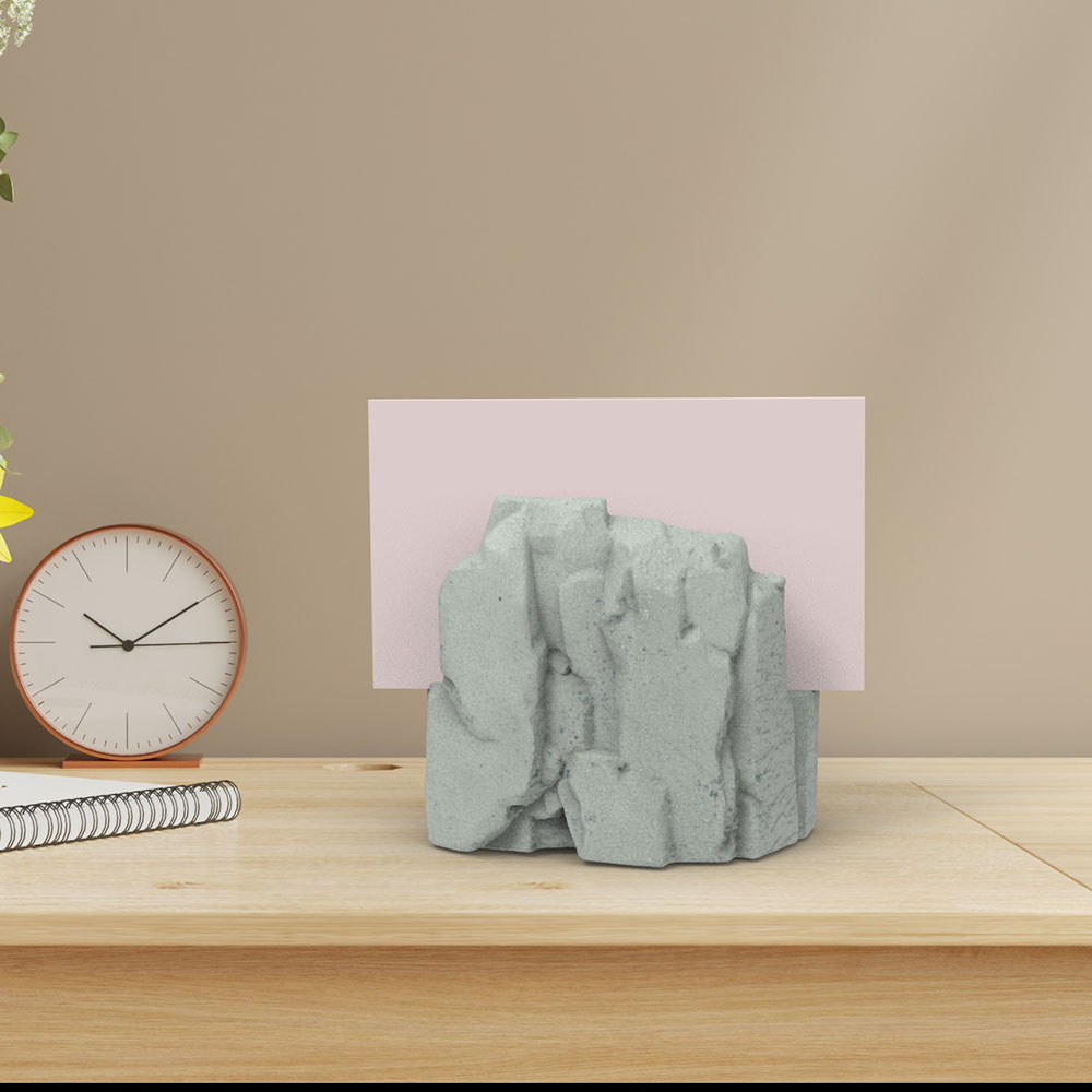 Mountain-Shaped Business Card  – обзор и цена Desk Setup Home Office