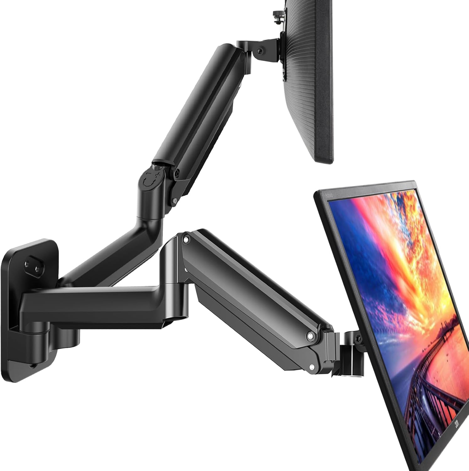Dual Monitor Wall Mount for 17 – обзор и цена Desk Setup Home Office