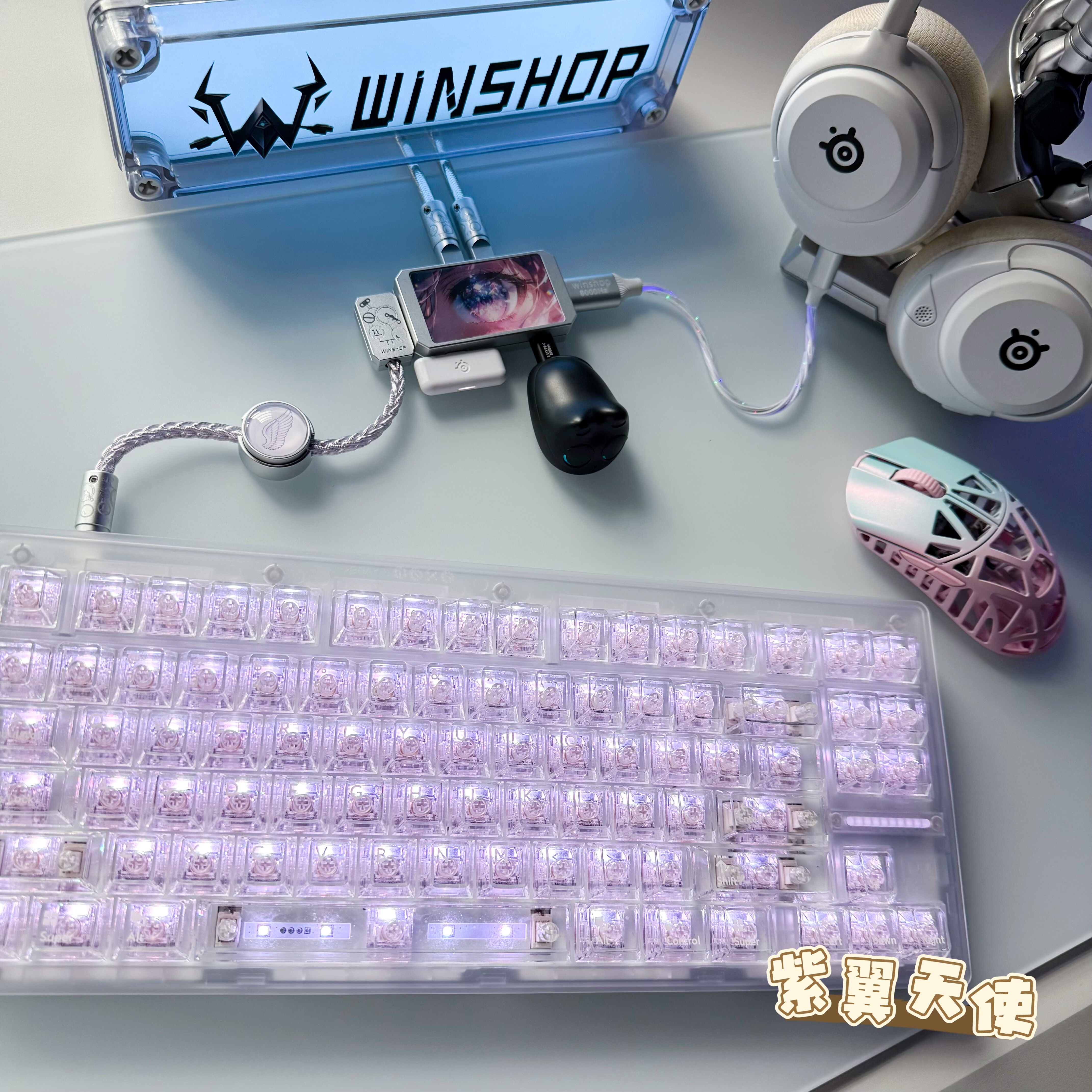 WINSHOP Esports USB HUB 2-in-1 – обзор и цена Desk Setup Usb Hub