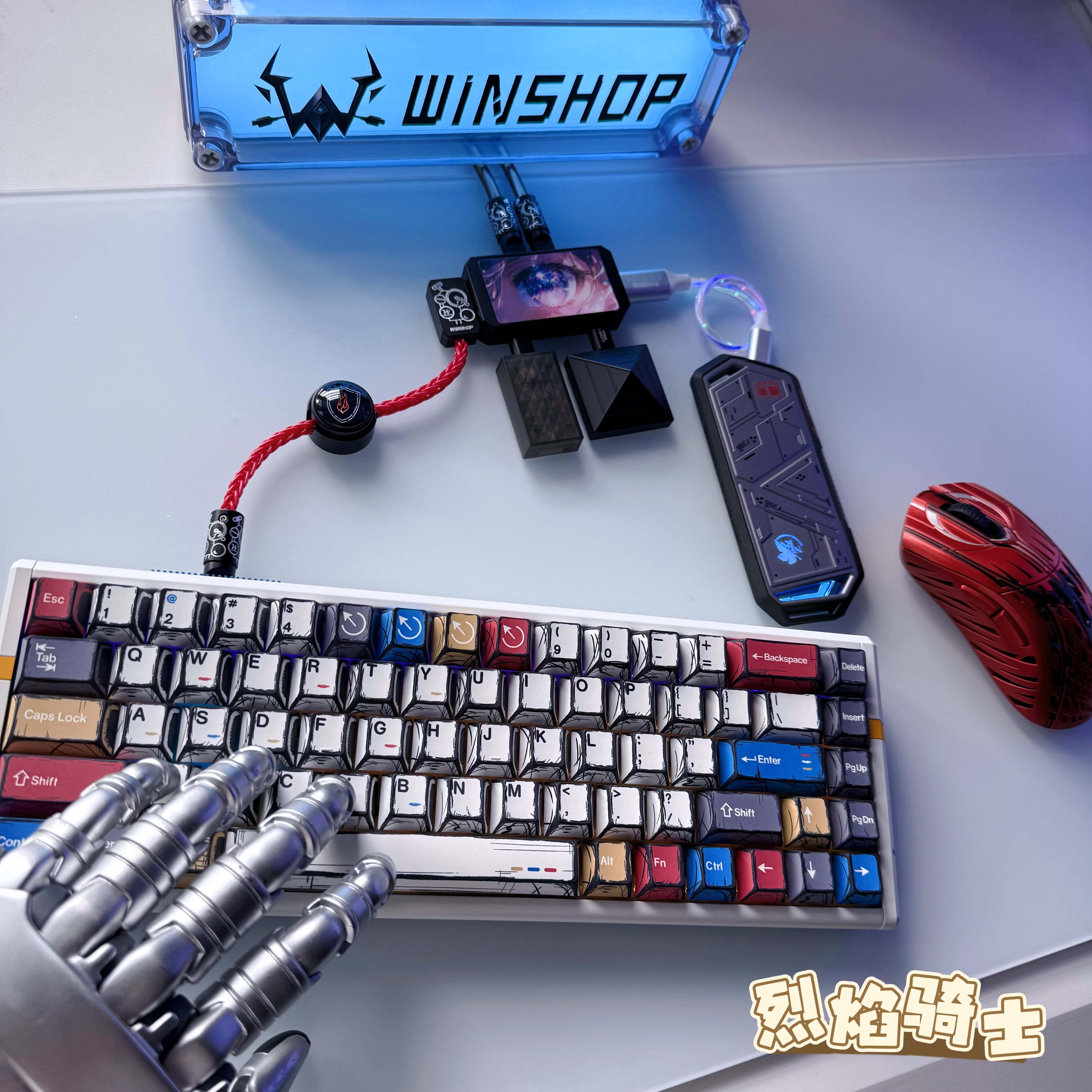 WINSHOP Esports USB HUB 2-in-1 – обзор и цена Desk Setup Usb Hub