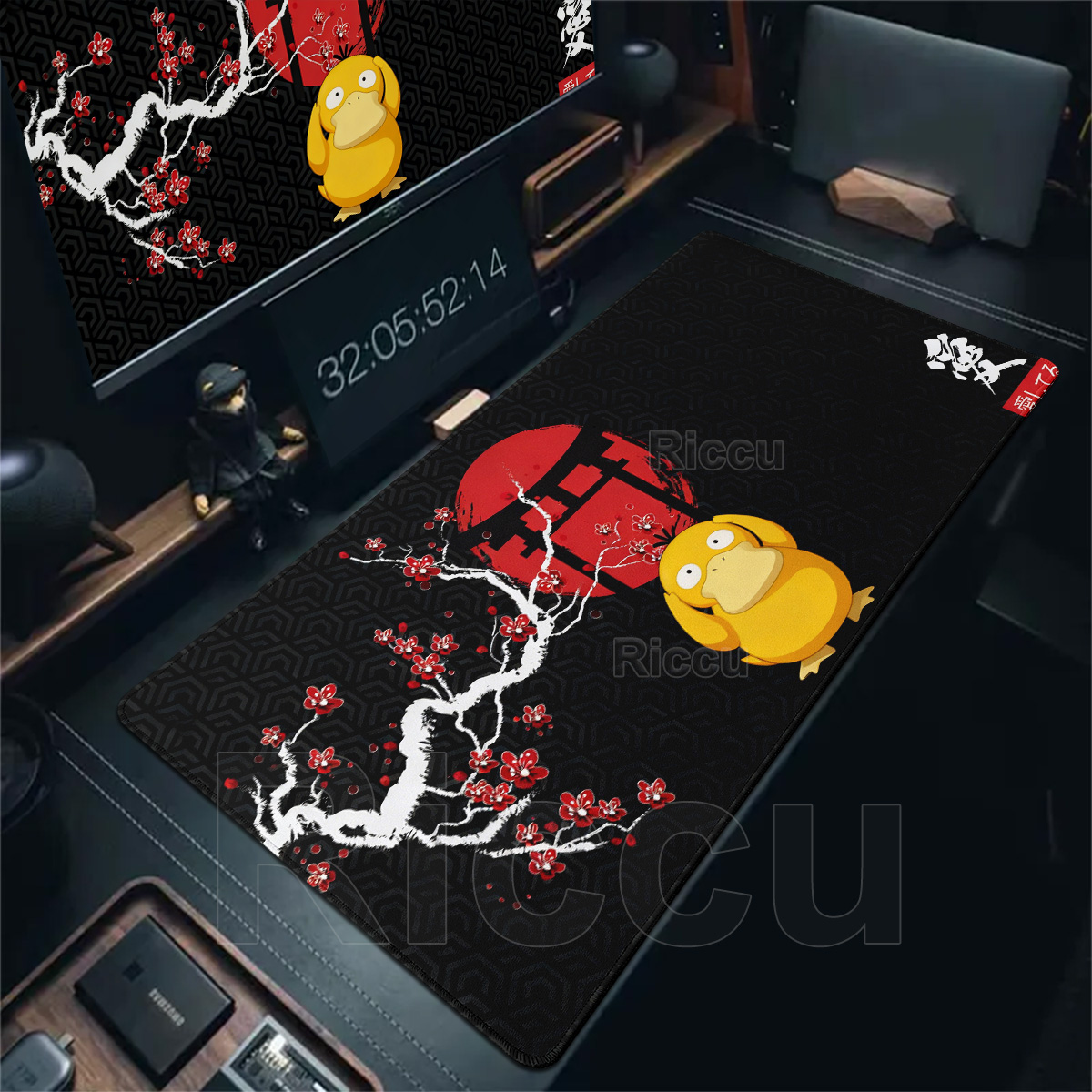 Cartoon Pokémon Mouse Pad Non- – обзор и цена Desk Setup Anime