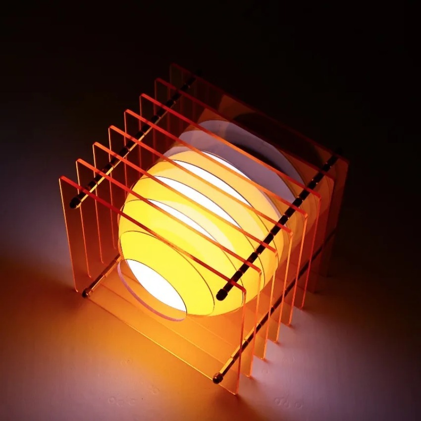 DIY Acrylic Thousand Layer Lam – обзор и цена Desk Setup Lamp