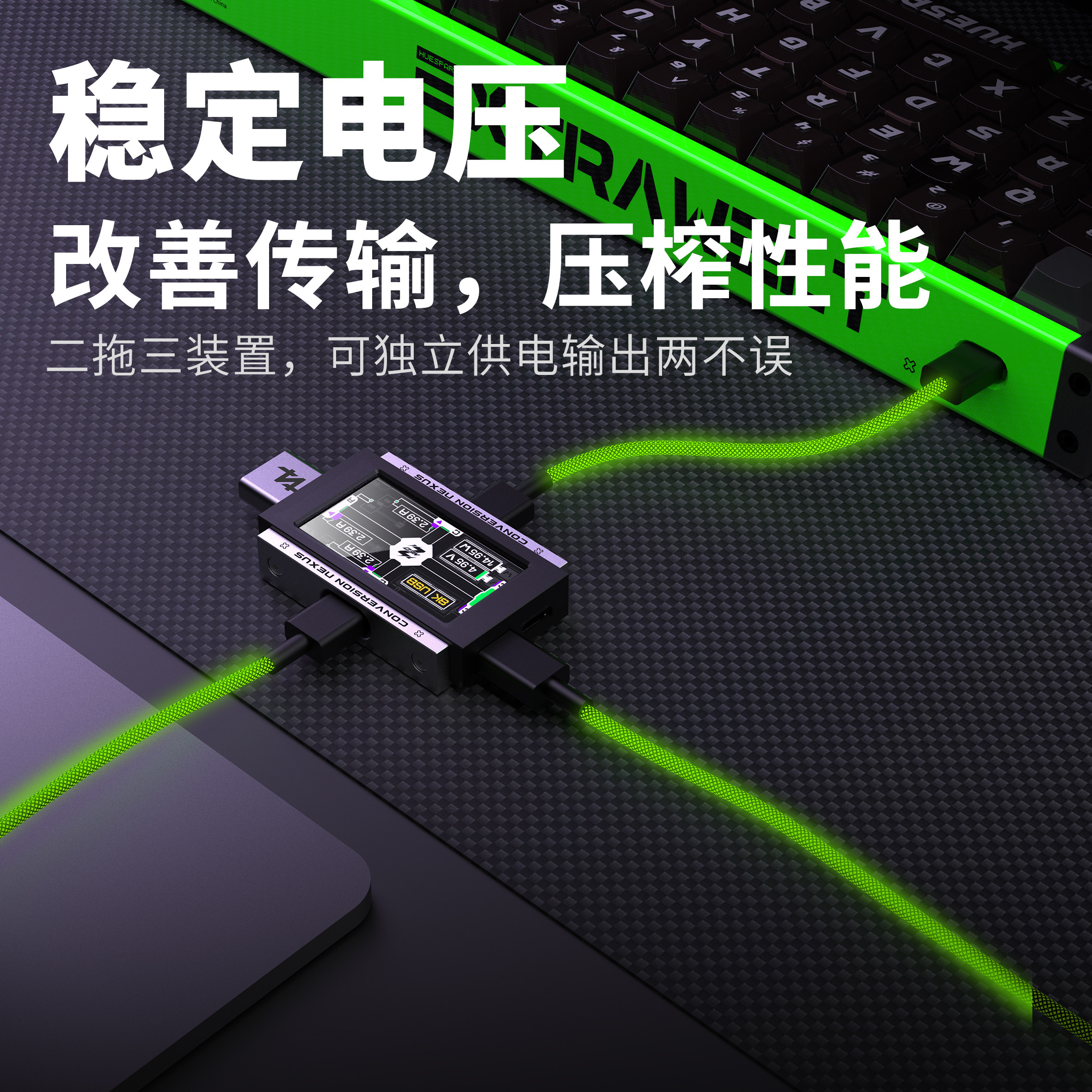 2-in-3-out Gaming USB Hub Inde – обзор и цена Desk Setup Usb Hub
