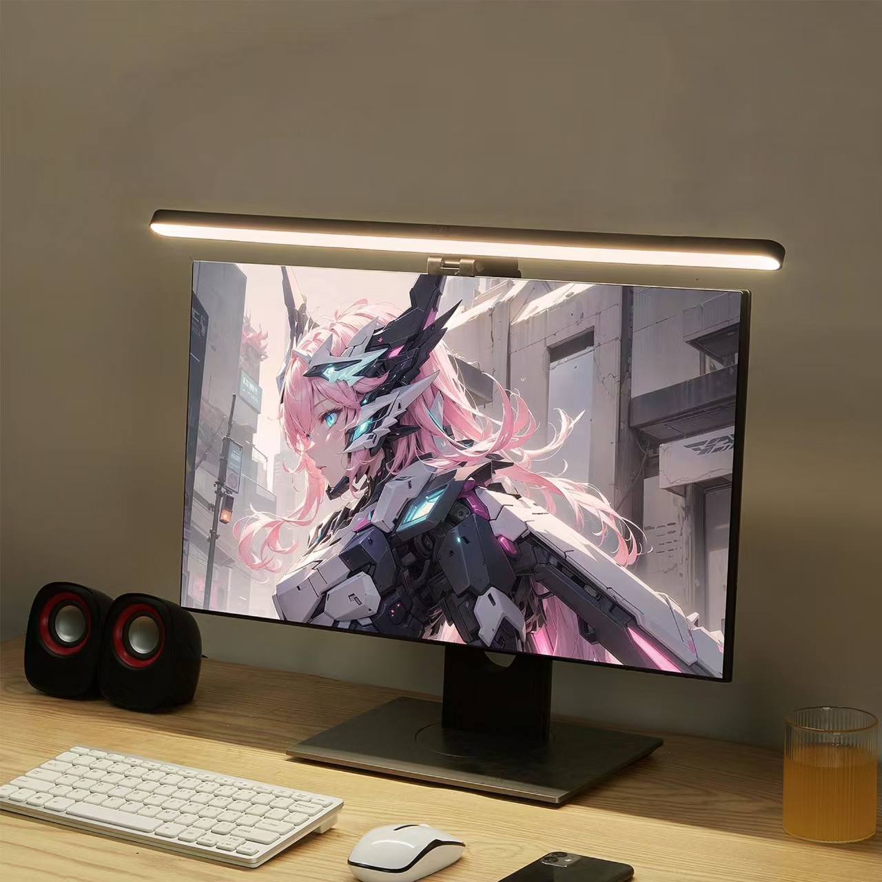 LED Monitor Light Hanging Desk – обзор и цена Desk Setup Lamp