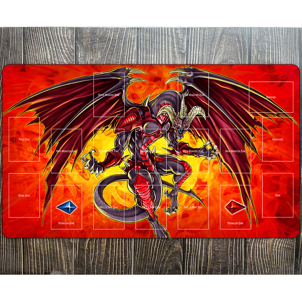 Yu-Gi-Oh Red Dragon Archfiend  – обзор и цена Desk Setup Red