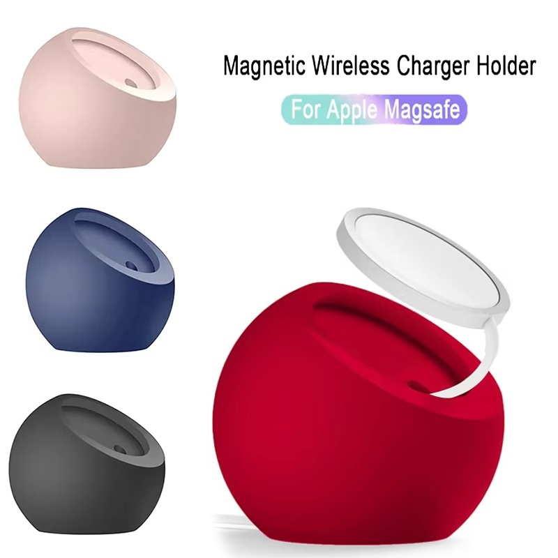 Silicone Wireless Charger Magn – обзор и цена Desk Setup Apple
