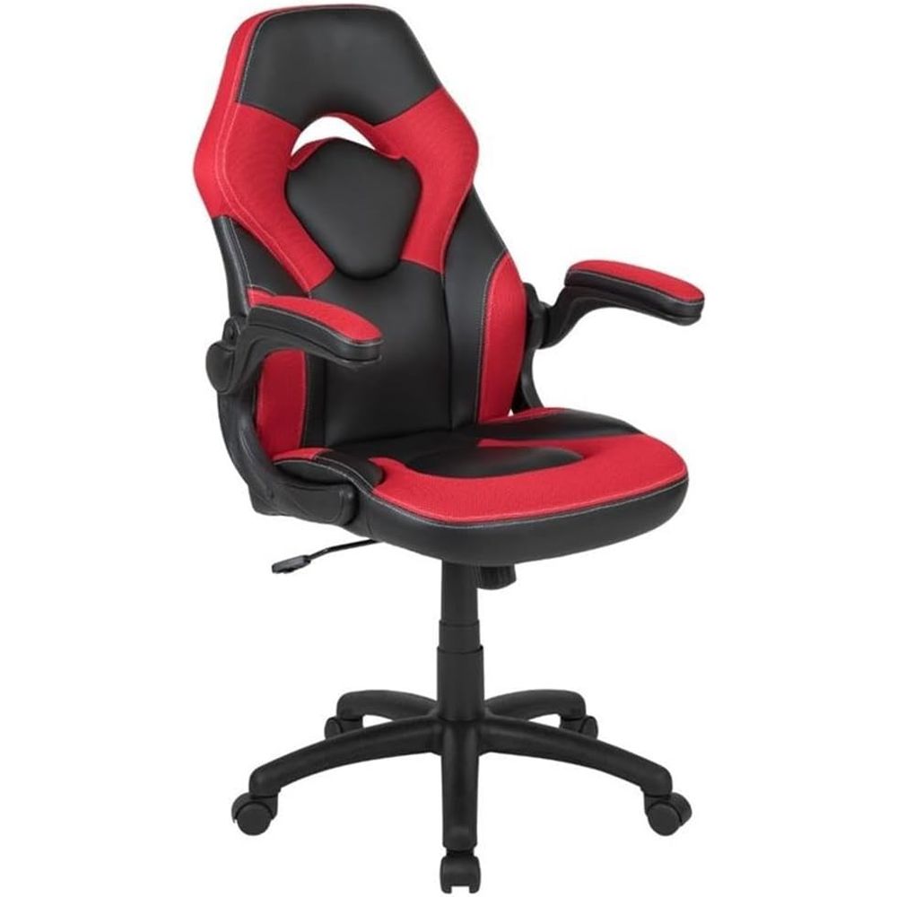 2 Piece Gaming Desk Set, Black – обзор и цена Desk Setup Red