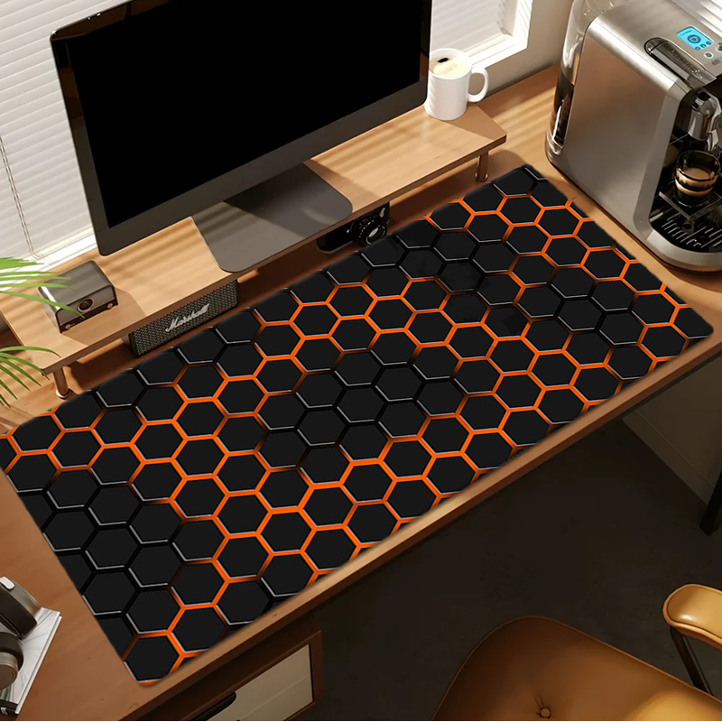 Large gaming Mouse Pad Big Red – обзор и цена Desk Setup Red