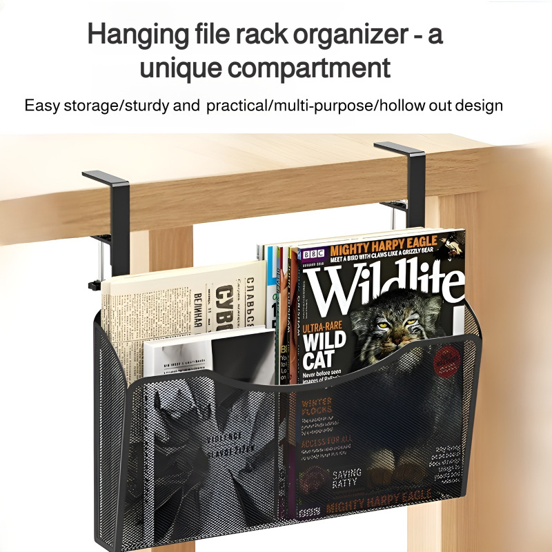 Simple Clip-On Desk Organizer  – обзор и цена Desk Setup Books