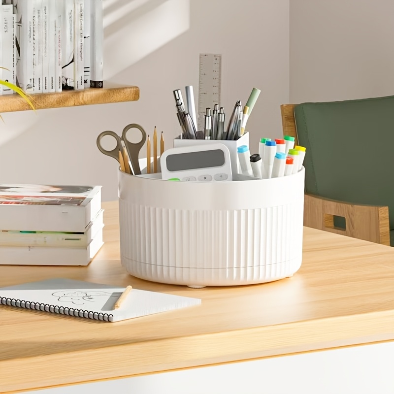 Rotating Desktop Storage Box C – обзор и цена Desk Setup Organization