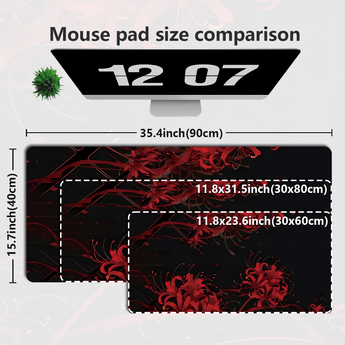 1pc Bana Extended Gaming Mouse – обзор и цена Desk Setup Red