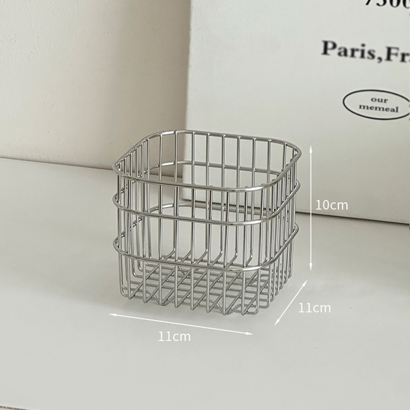 Desktop Square Storage Basket  – обзор и цена Desk Setup Shelf