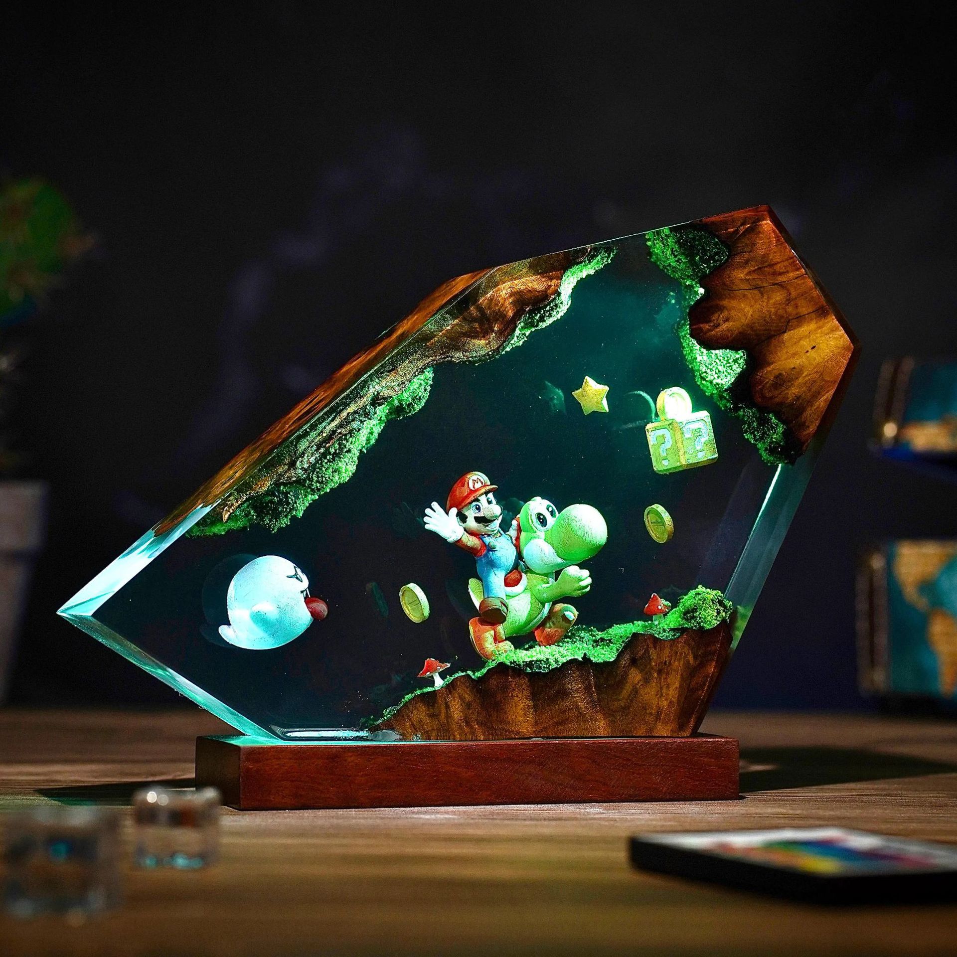 Table Resin Lamp Cartoon Anime – обзор и цена Desk Setup Lamp