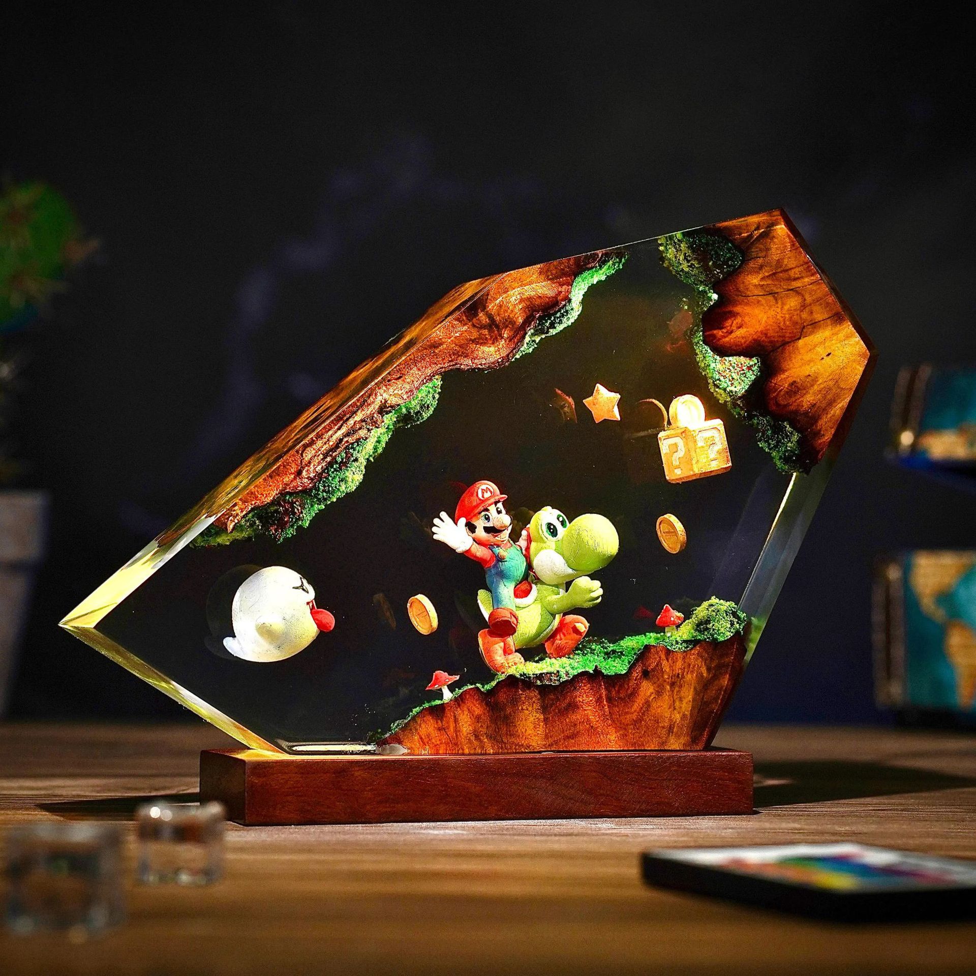 Table Resin Lamp Cartoon Anime – обзор и цена Desk Setup Lamp