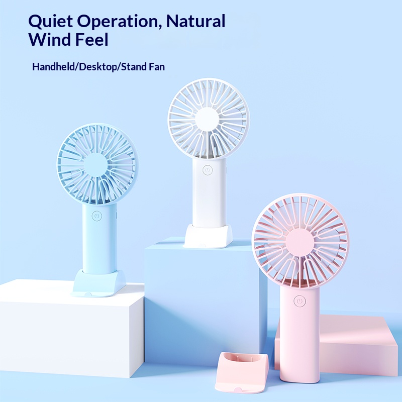 Mini Handheld Fan, 3 In 1 Port – обзор и цена Desk Setup Home Office