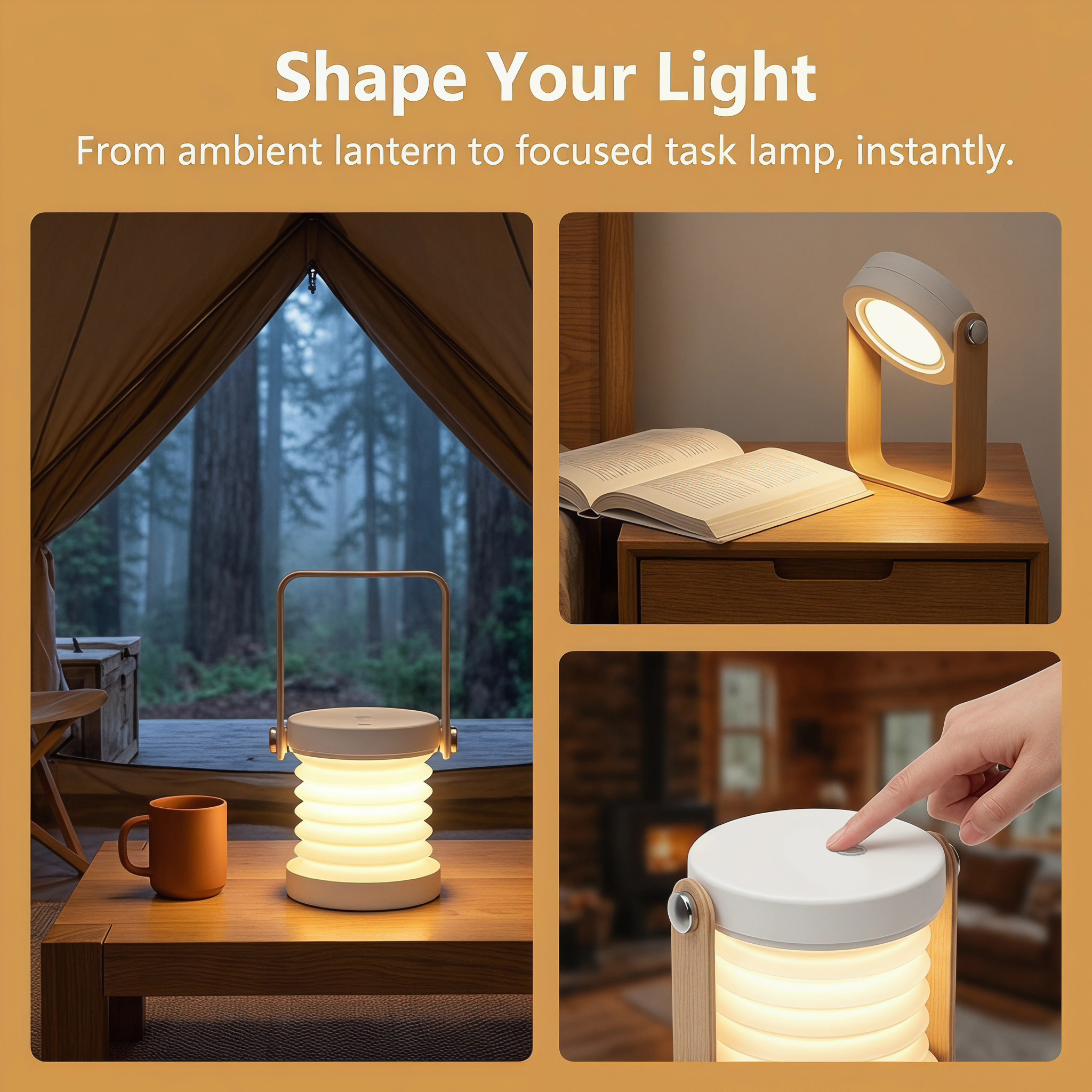 Telescopic Hanging Lantern Tab – обзор и цена Desk Setup Lamp
