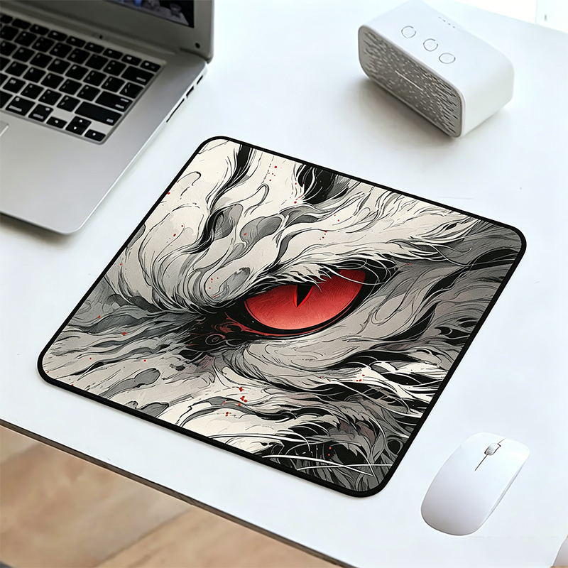 Rubber Gaming Mouse Pad 26x21c – обзор и цена Desk Setup Red