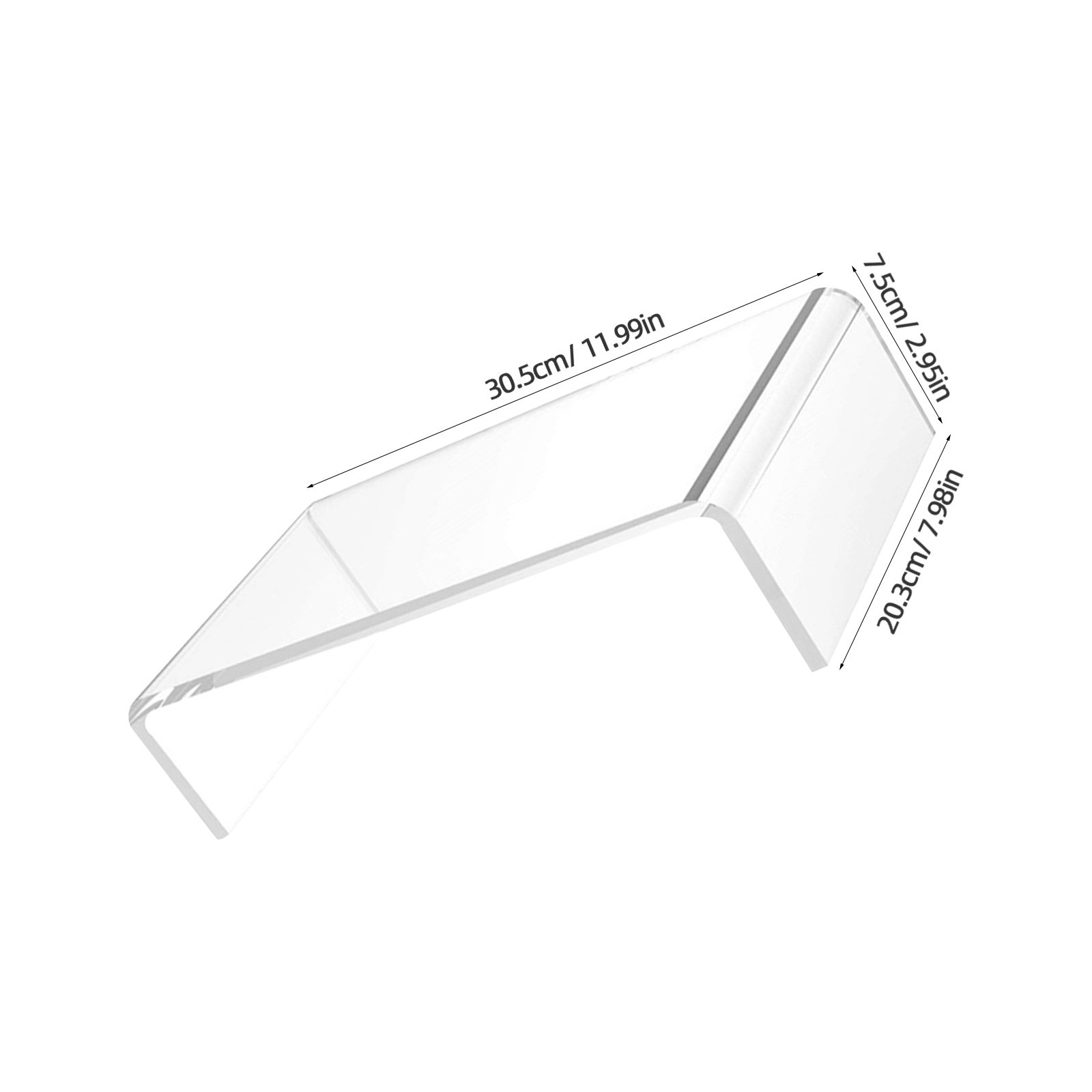 Clear Acrylic Monitor Stand Ri – обзор и цена Desk Setup Monitor And Laptop