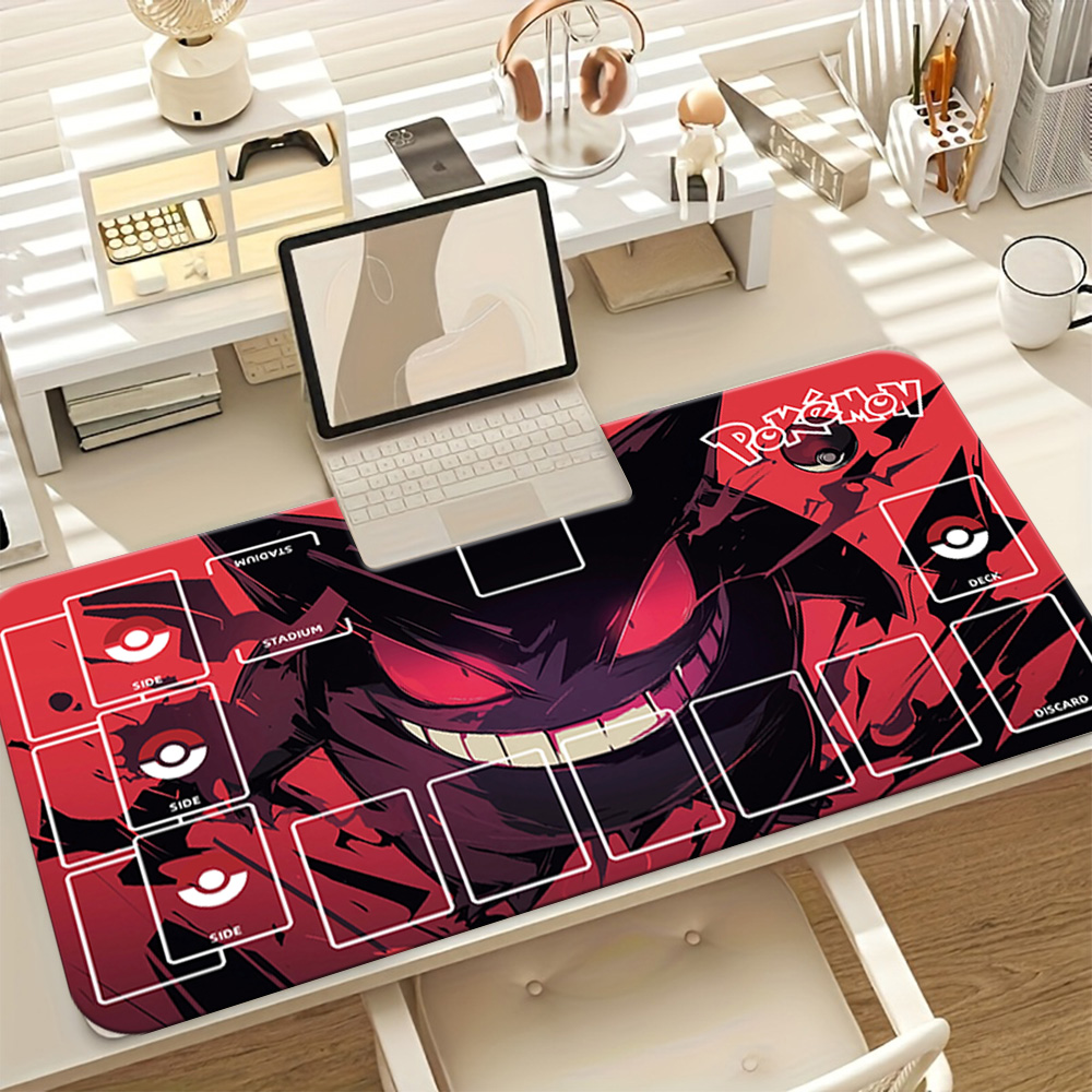Pokemon Gengar Red Black TCG P – обзор и цена Desk Setup Red