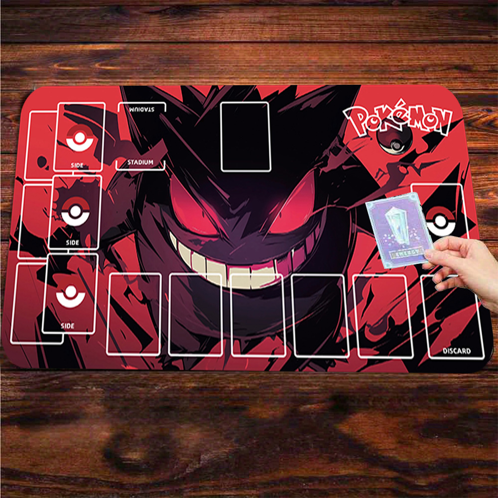 Pokemon Gengar Red Black TCG P – обзор и цена Desk Setup Red