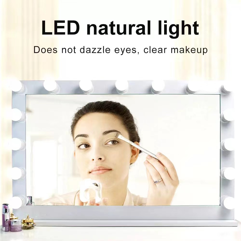 LED Light Paste Mirror Makeup  – обзор и цена Desk Setup Lamp