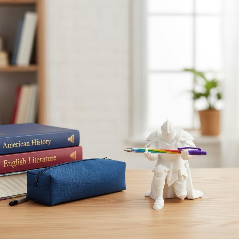 Knight Pen Holder Creative Des – обзор и цена Desk Setup Home Office