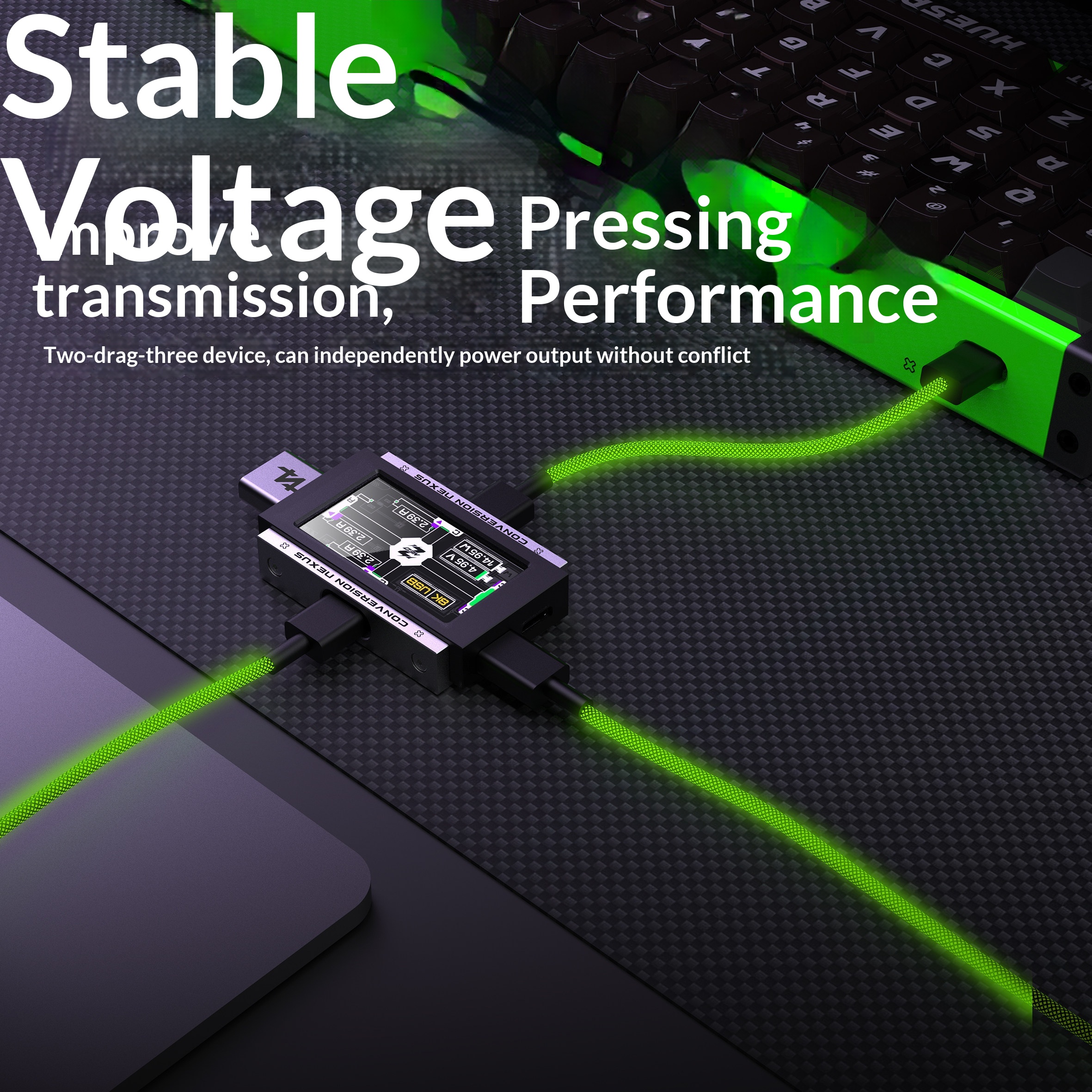 HUESPARK HM LAB HUB Gaming USB – обзор и цена Desk Setup Usb Hub