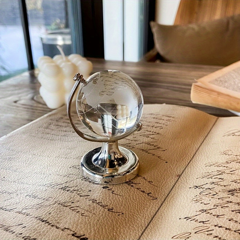 1pc Mini Crystal Globe Decor C – обзор и цена Desk Setup Home Office