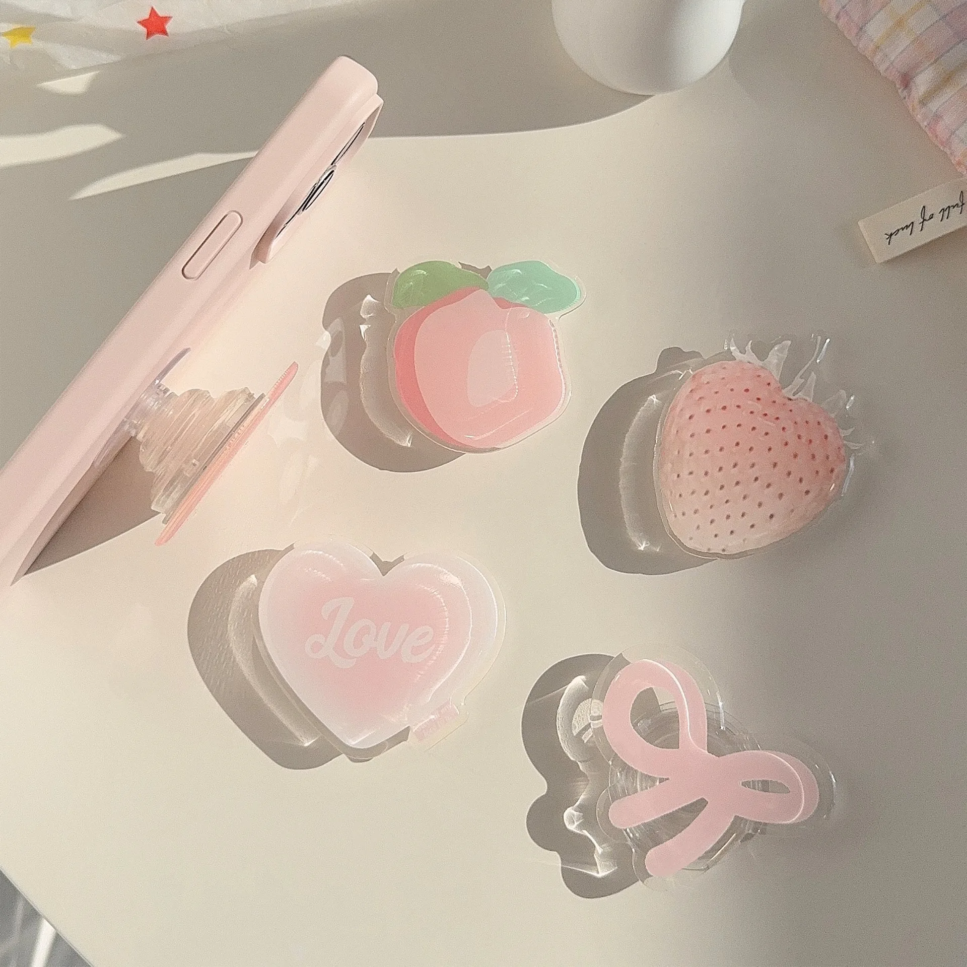 Ins Korea Girly Phone Stand Cu – обзор и цена Desk Setup Apple