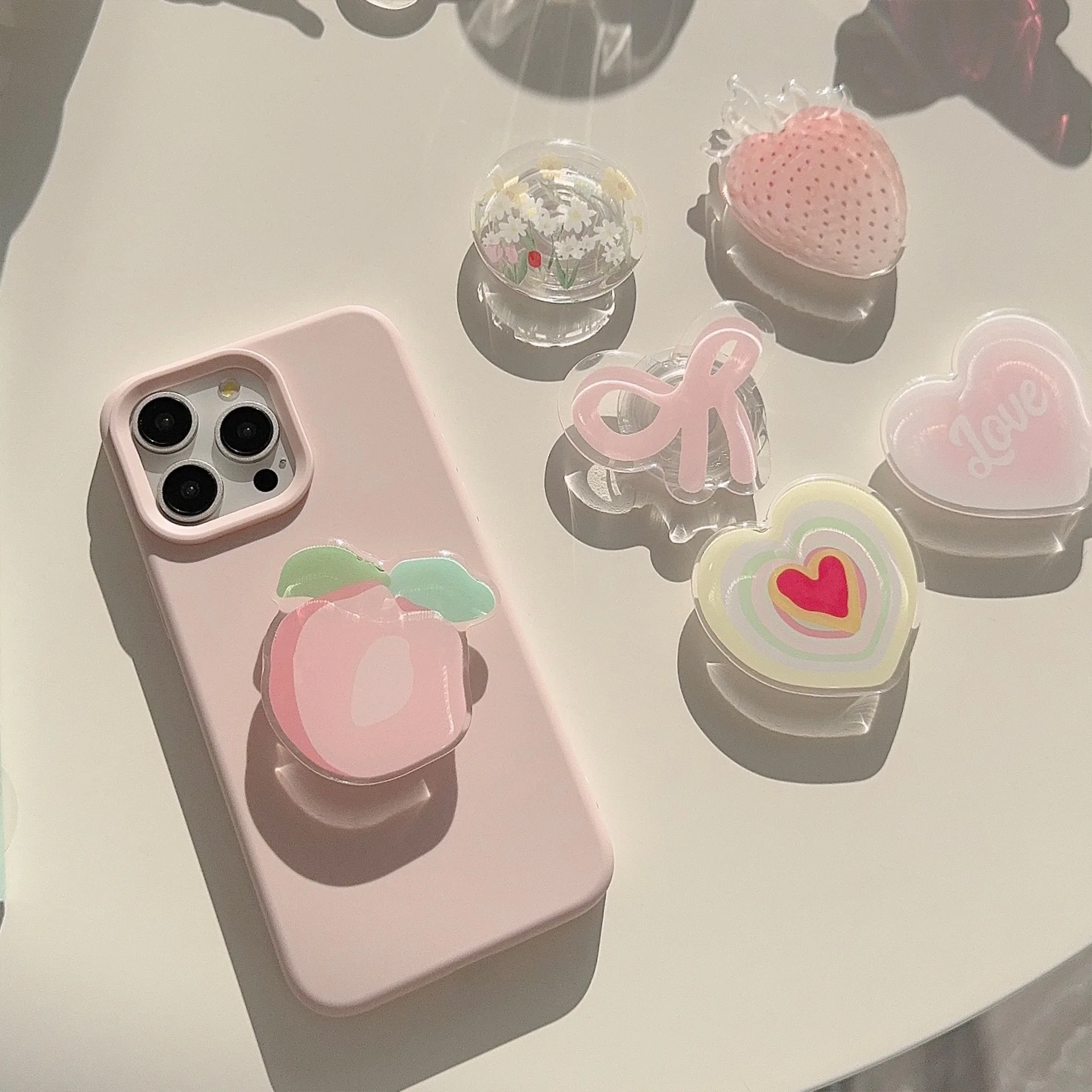 Ins Korea Girly Phone Stand Cu – обзор и цена Desk Setup Apple