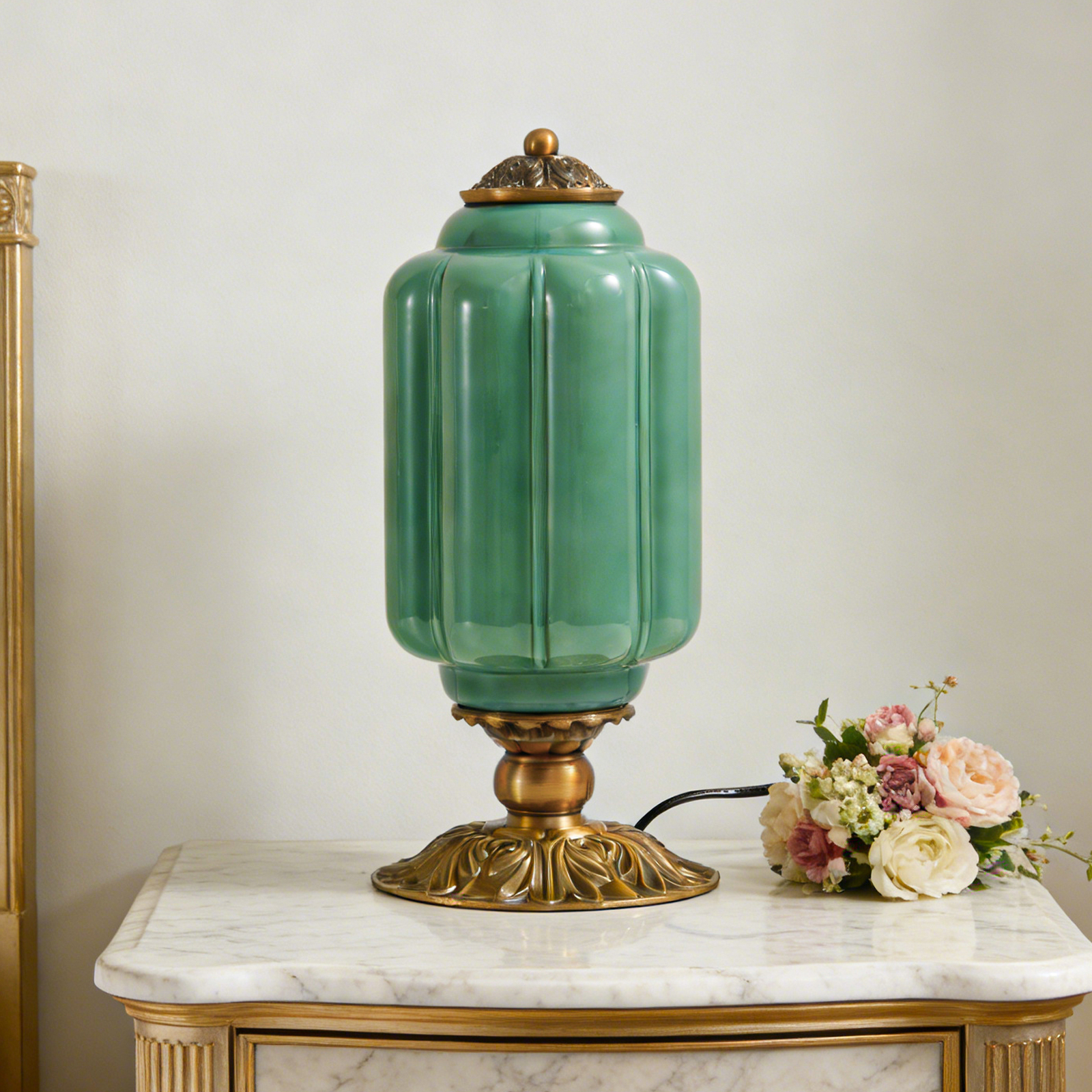 Nordic Vintage Milk Glass Tabl – обзор и цена Desk Setup Lamp