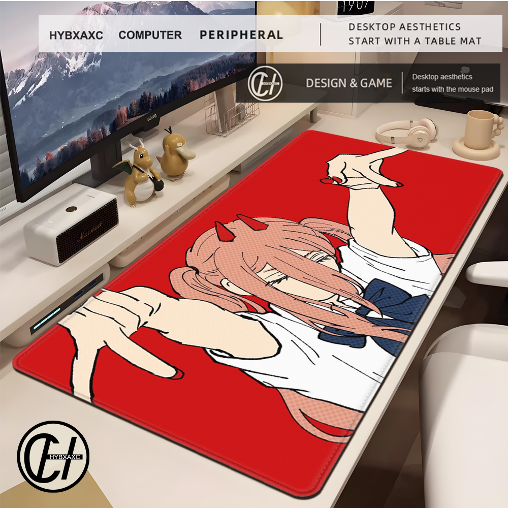 Power Chainsaw Man Deskmat Gam – обзор и цена Desk Setup Red