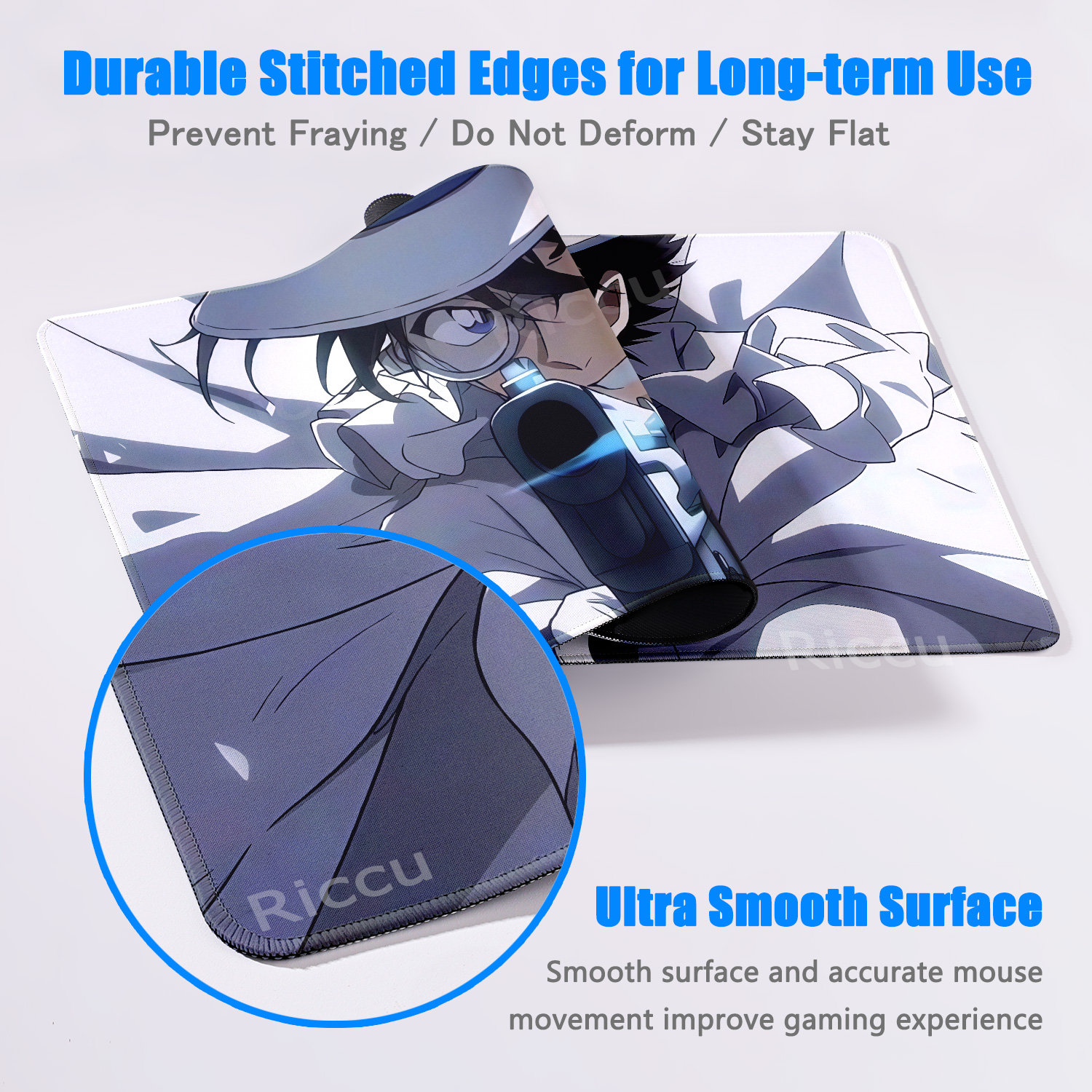 Anime D-Detective Conan Mouse  – обзор и цена Desk Setup Anime