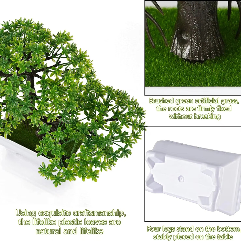 1Pcs Green Artificial Plants B – обзор и цена Desk Setup At Home
