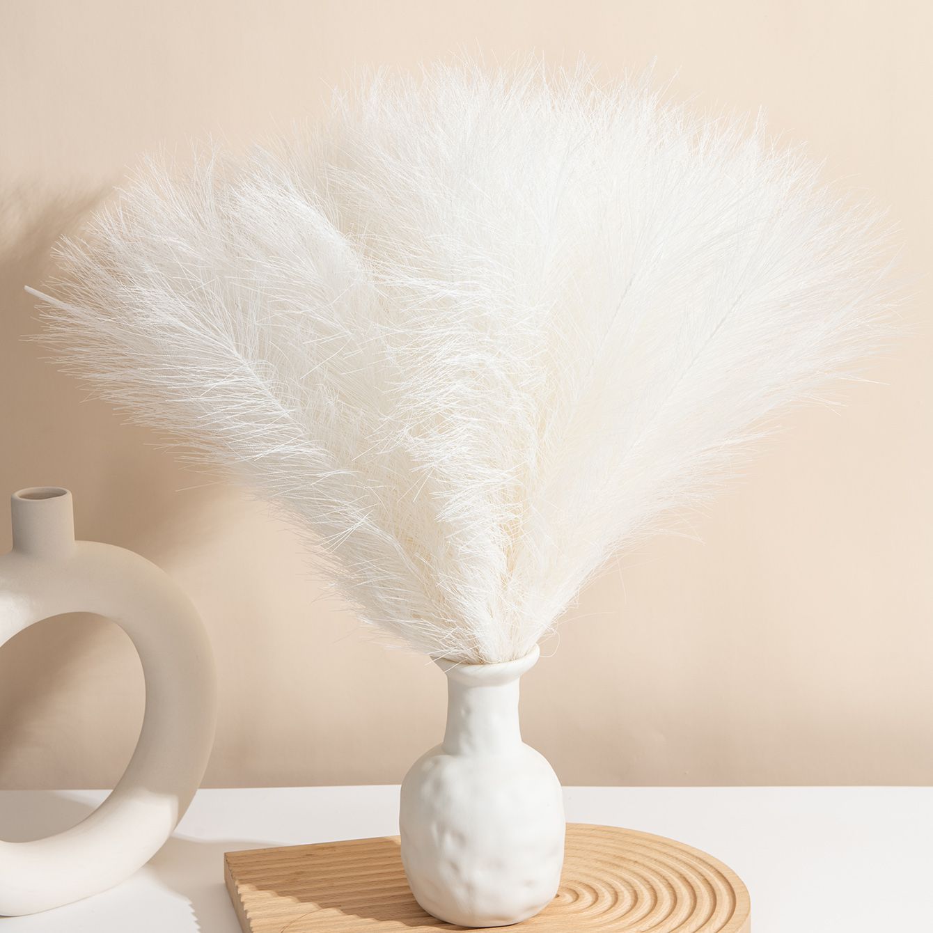 Artificial Pampas Grass Reeds  – обзор и цена Desk Setup At Home