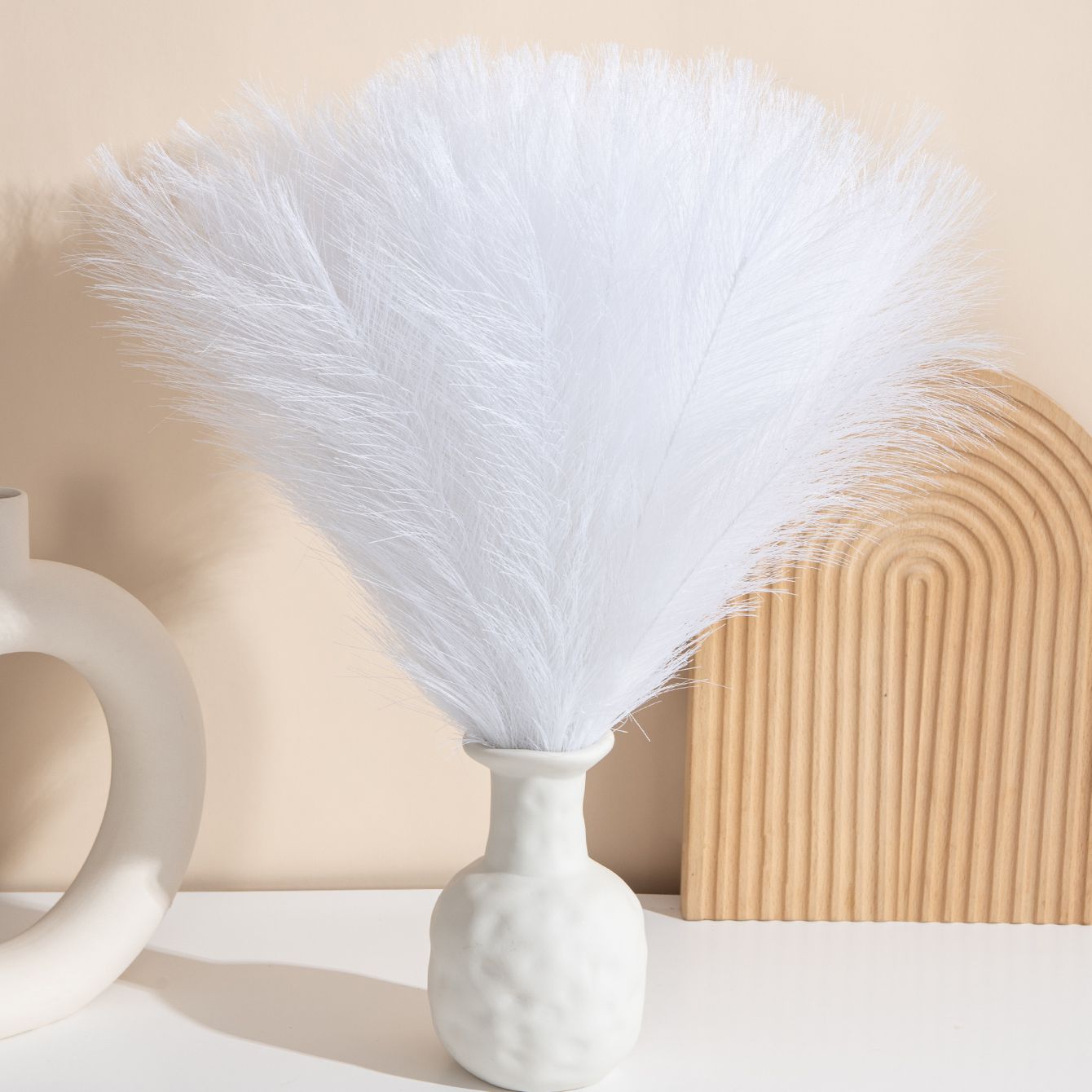Artificial Pampas Grass Reeds  – обзор и цена Desk Setup At Home