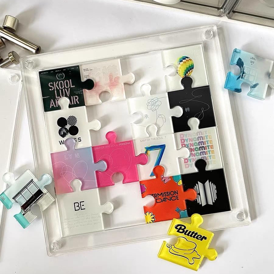 Custom Acrylic Puzzle Display  – обзор и цена Desk Setup Home Office