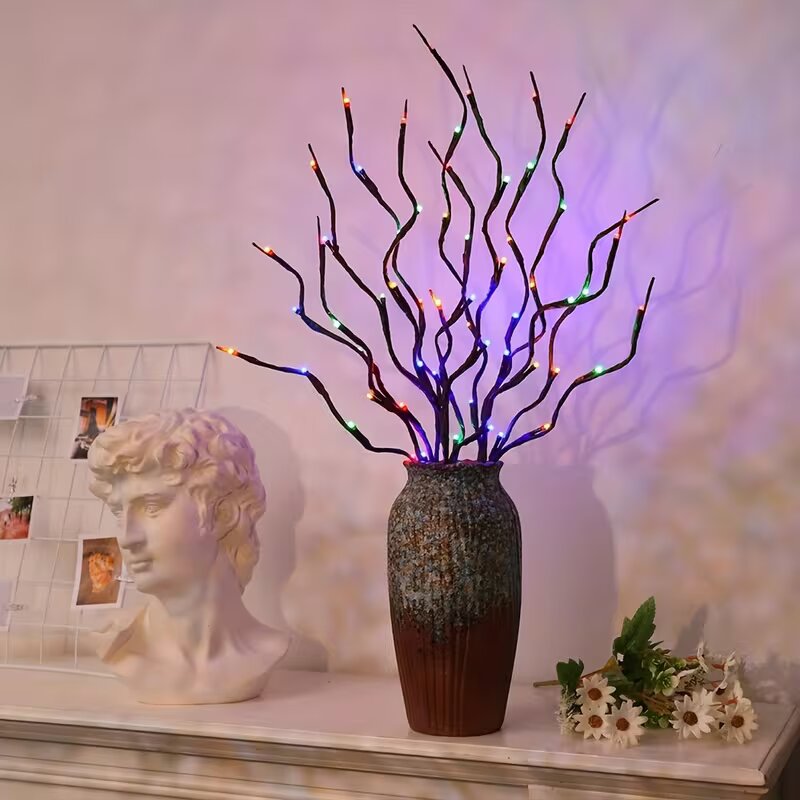1/2PC 20LED Cherry Blossom Tre – обзор и цена Desk Setup Lamp