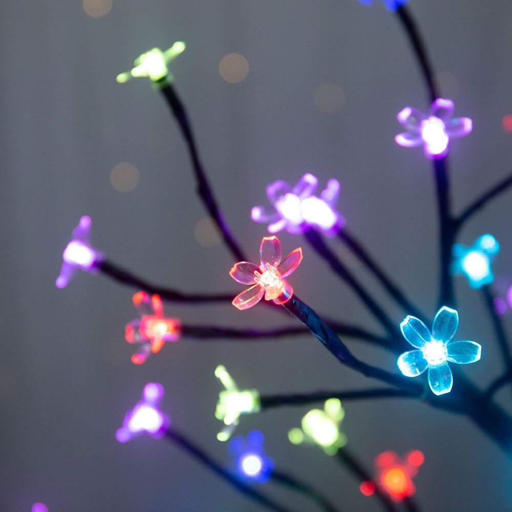 1/2PC 20LED Cherry Blossom Tre – обзор и цена Desk Setup Lamp