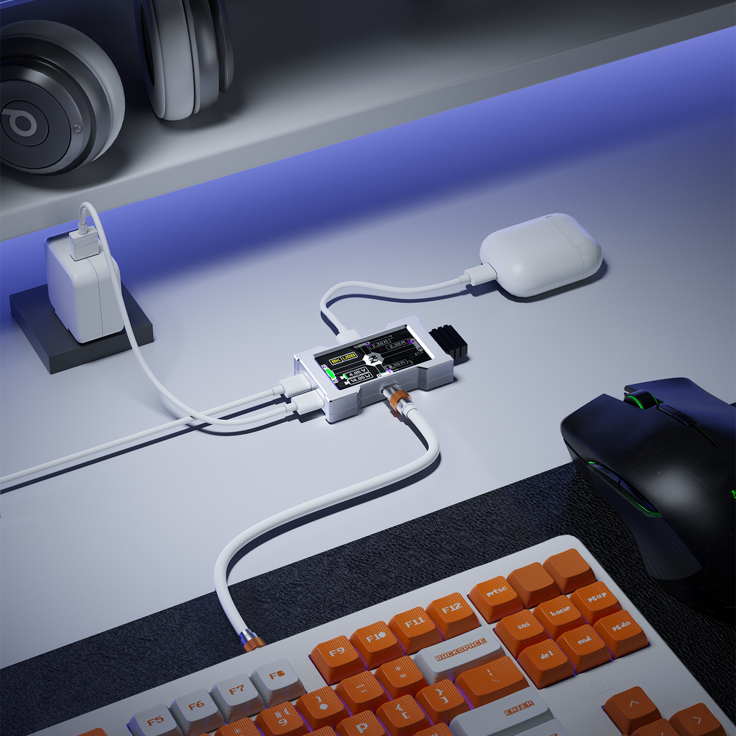 HMLAB HMHUB PRO  ZNEO Gaming U – обзор и цена Desk Setup Usb Hub