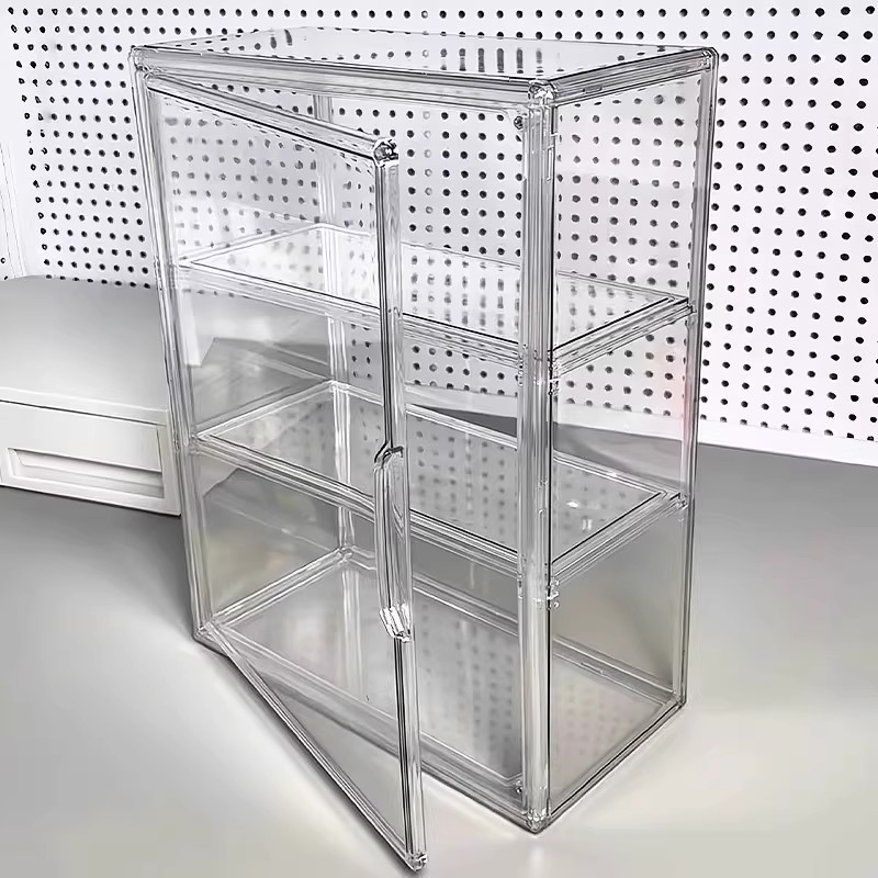 Transparent Acrylic Figurine D – обзор и цена Desk Setup Shelf
