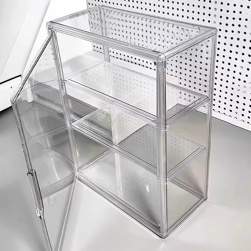 Transparent Acrylic Figurine D – обзор и цена Desk Setup Shelf