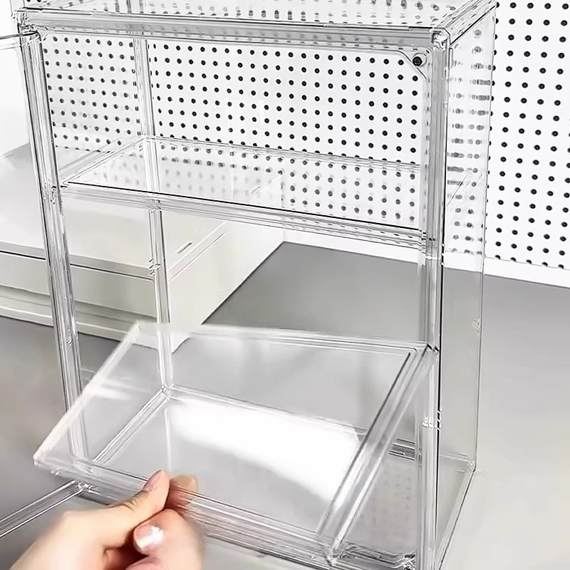 Transparent Acrylic Figurine D – обзор и цена Desk Setup Shelf
